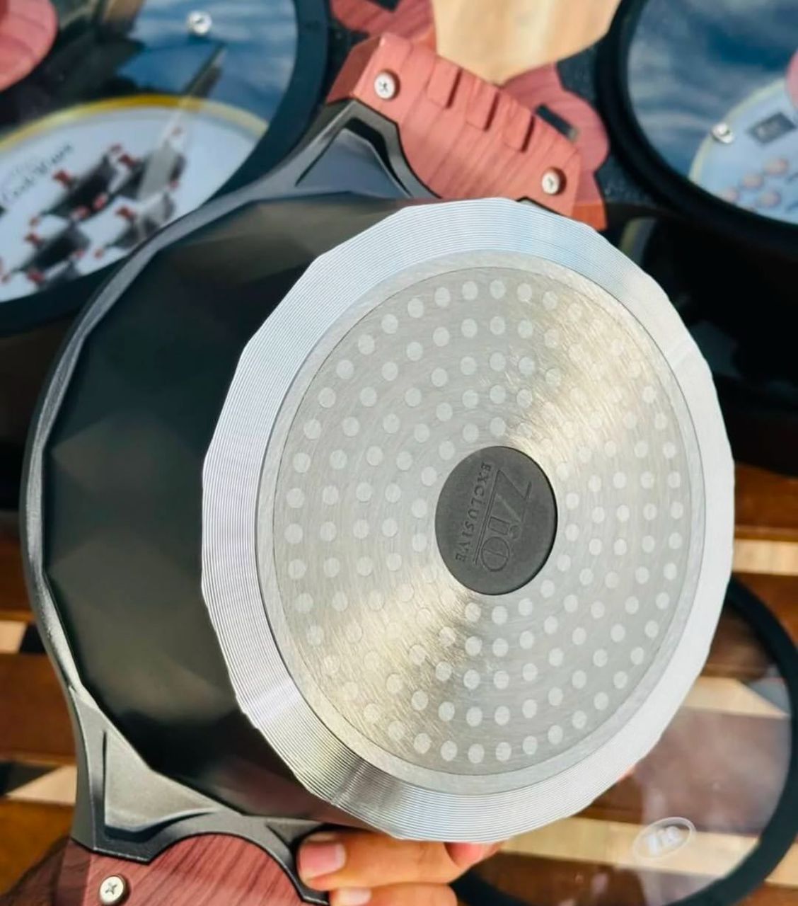 سرویس قابلمه ده پارچه برند زیو ترکیه مدل 8510 ( آبگریز )