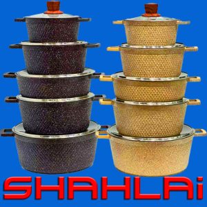 سرویس قابلمه ده پارچه برند زیو ترکیه مدل 7150