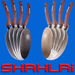 سرویس ماهیتابه گرانیتی زیو ترکیه مدل 8125