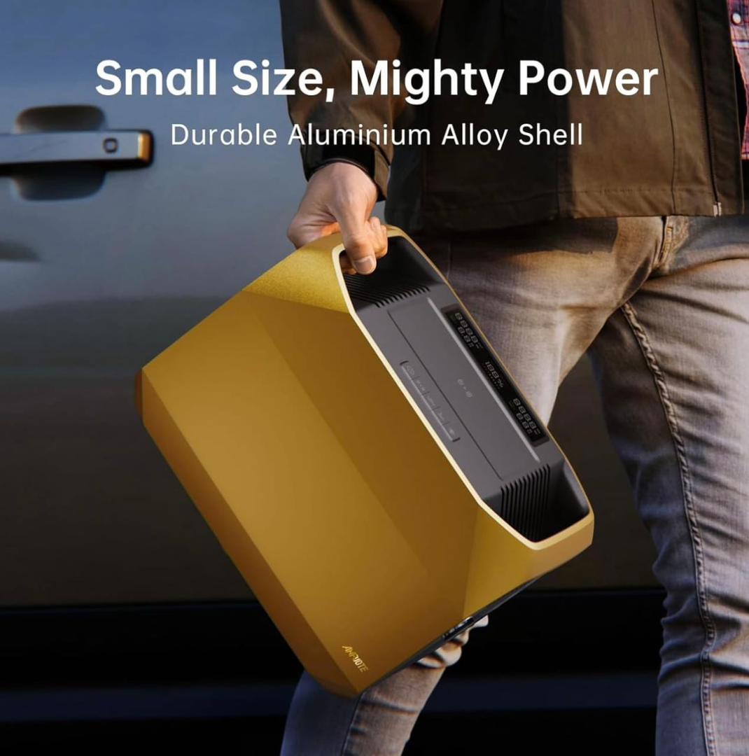 پاور استیشن (نیروگاه بیصدای 1200 واتی Anfuote: راه حل قابل حمل نیروی شما ) <br> قیمت، مشاوره رایگان و خرید محصول:09918319034