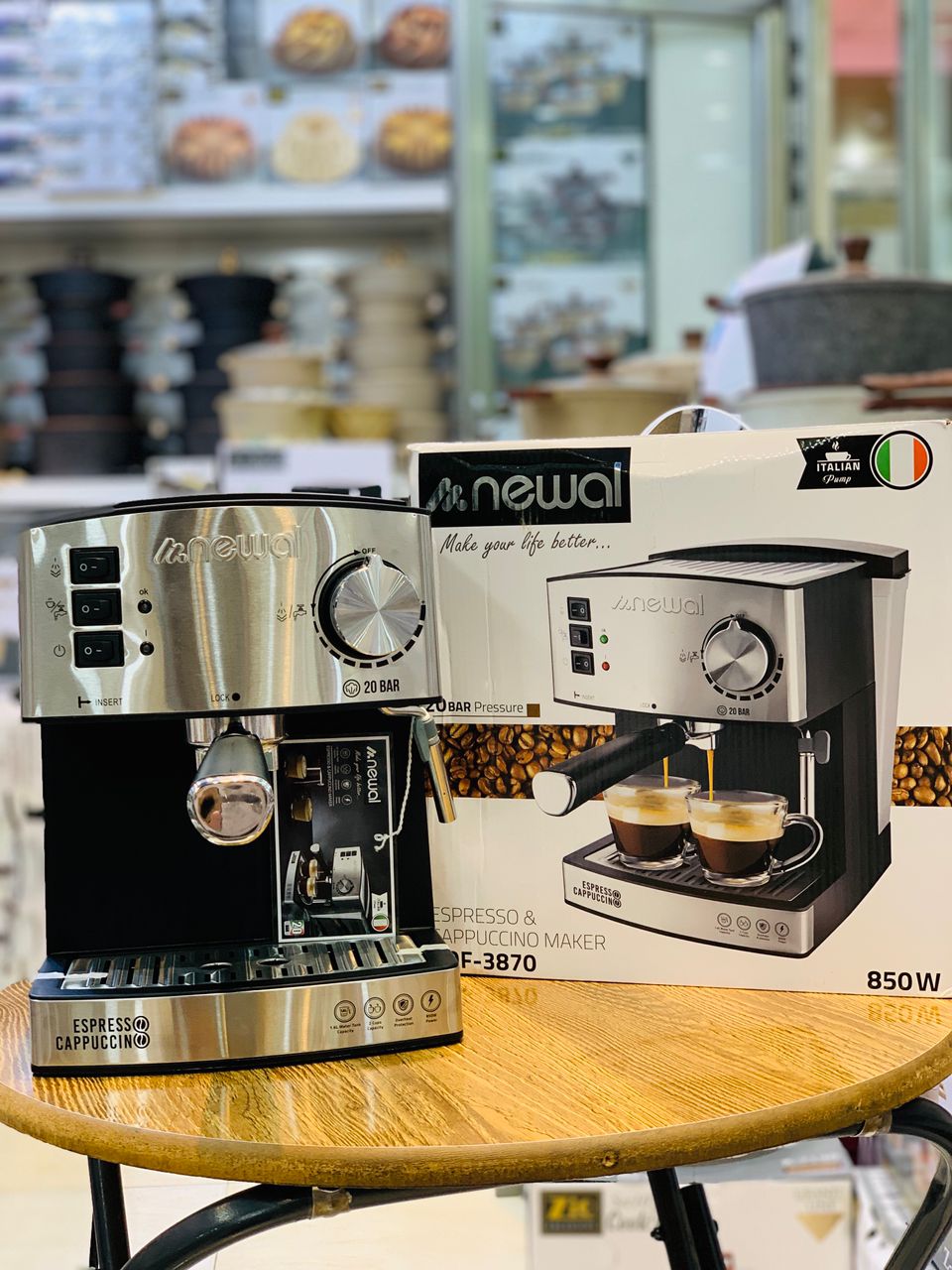 اسپرسوساز نوال COF-3870: قهوه ای حرفه ای در خانه شما – بررسی کامل و راهنمای خرید