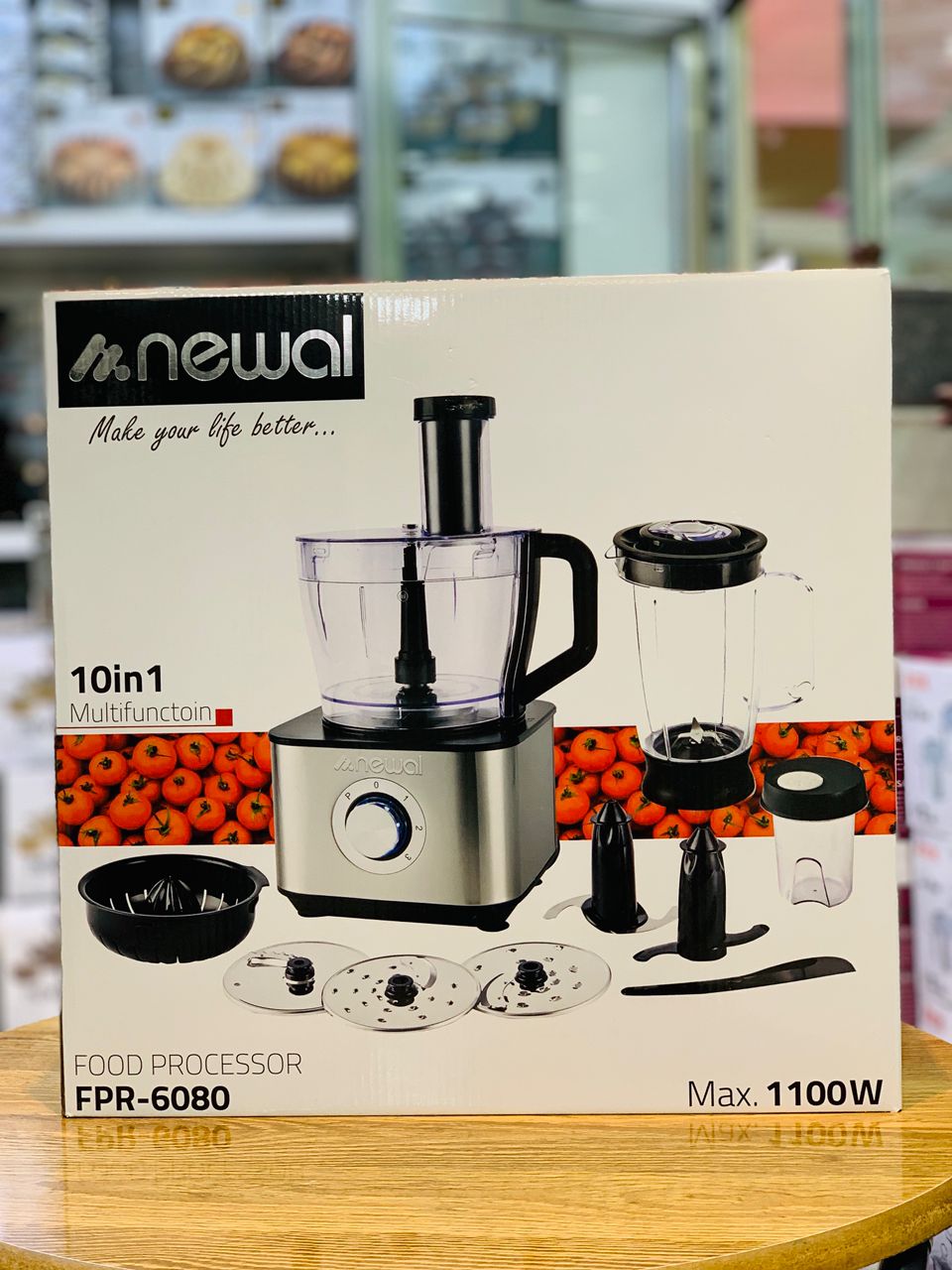 غذاساز ۱۰ کاره نوال ترکیه: انقلابی در آشپزخانه شما با قدرت و کارایی