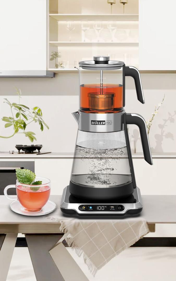 چای ساز مولر پرو آلمان: تجربهای لوکس از نوشیدن چای