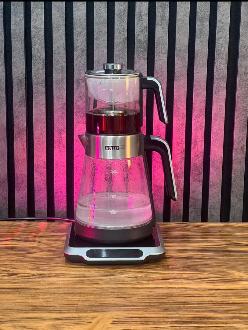 چای ساز مولر پرو آلمان: تجربهای لوکس از نوشیدن چای