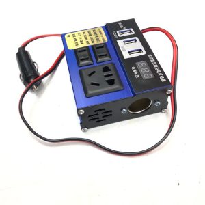 مبدل برق 1200 وات با توان واقعی 200 وات ( اتصال به جا فندکی )