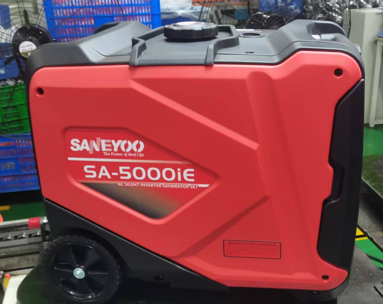 موتور برق 3.5کاوا سایلنت سانیو SA-5000IE: استارتی<br> مشاوره خرید :09184644970