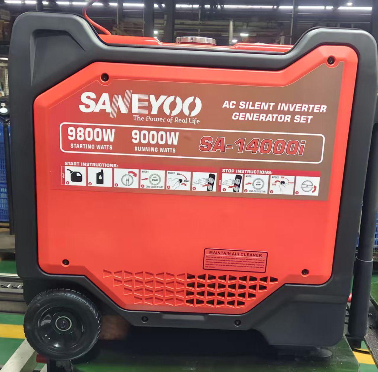 موتور برق 9کاوا ریموتی استارتی سایلنت سانیو مدل SA14000I: قدرت، کارایی و راحتی در یک پکیج <br> مشاوره خرید:0918464497