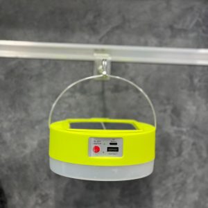 چراغ کمپینگ شارژی خورشیدی مدل یوفو (لامپ شارژی کمپینگ )