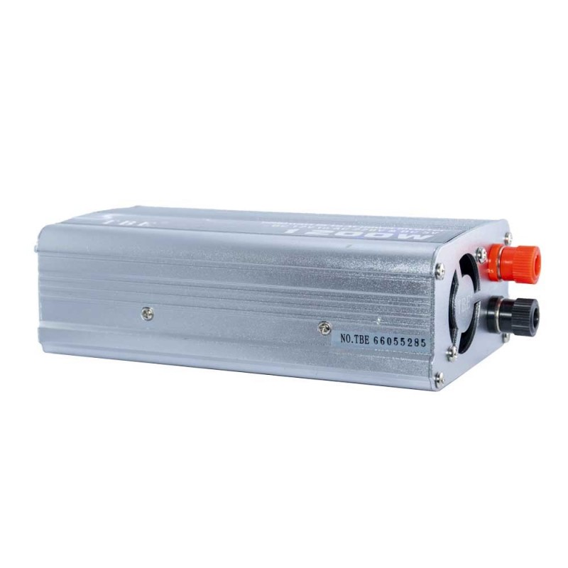 اینورتر (مبدل برق) خودرو ۱۲۰۰ وات (توان واقعی 600 وات ) مدل TBE: قدرت ۲۲۰ ولت <br> مشاوره خرید : 09184644970