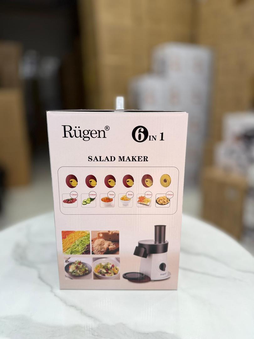 ⚡ سالادساز برقی برگن (Bergen) – قدرت موتور برای ۶ نوع برش حرفهای با تیغههای تیتانیومی