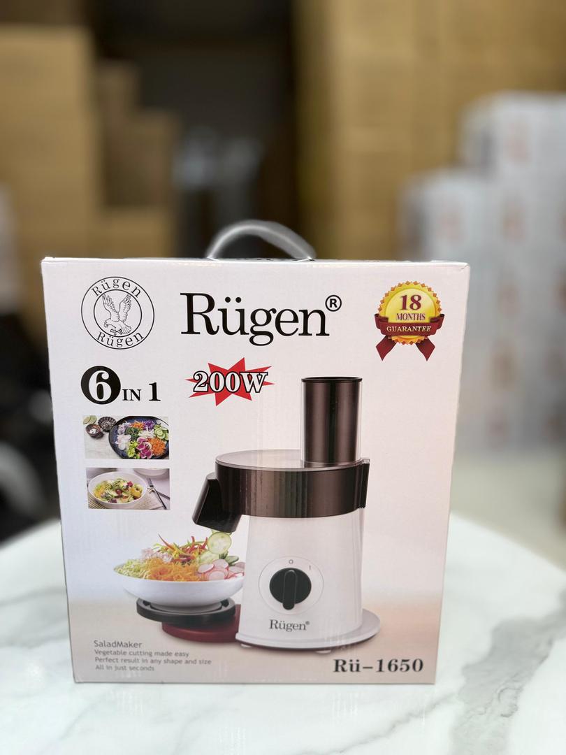 ⚡ سالادساز برقی برگن (Bergen) – قدرت موتور برای ۶ نوع برش حرفهای با تیغههای تیتانیومی