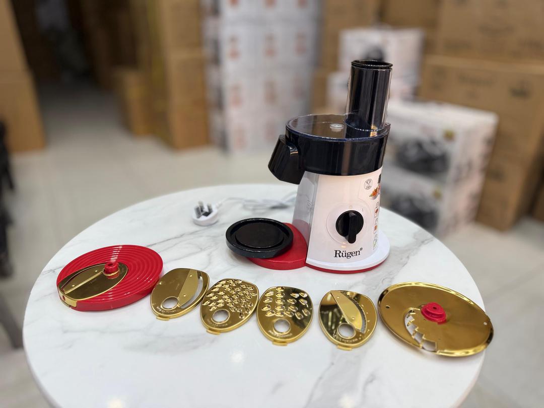 ⚡ سالادساز برقی برگن (Bergen) – قدرت موتور برای ۶ نوع برش حرفهای با تیغههای تیتانیومی