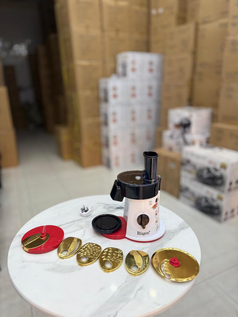 ⚡ سالادساز برقی برگن (Bergen) – قدرت موتور برای ۶ نوع برش حرفهای با تیغههای تیتانیومی