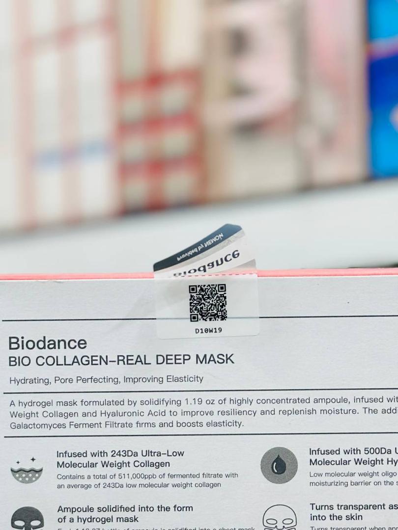 ماسک بایو کلاژن بایودنس (Biodance Bio‑Collagen Mask