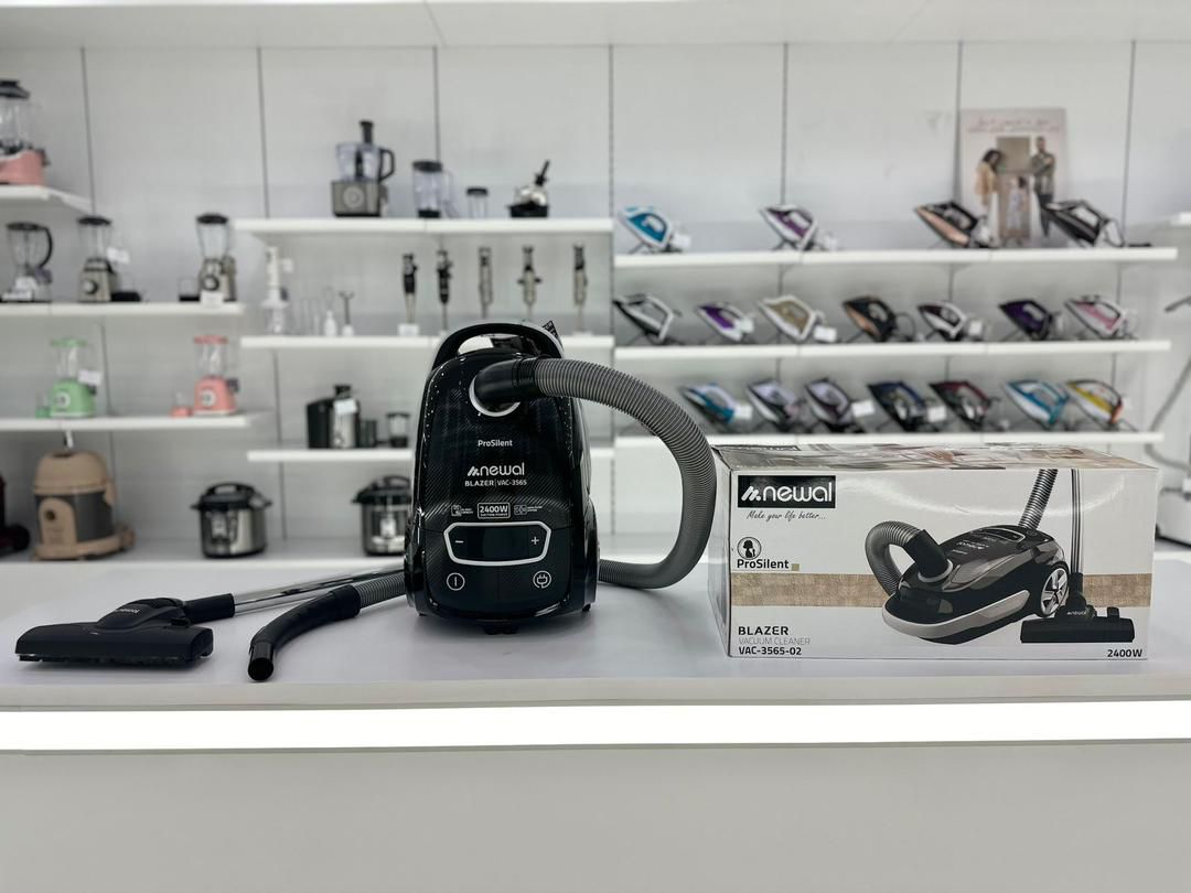 جاروبرقی نوال سیلندر (افقی) قدرتمند – عملکرد ۲۴۰۰ واتی با تکنولوژی سکوت و شعاع عملکرد ۱۰ متری