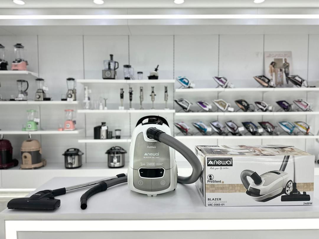 جاروبرقی نوال سیلندر (افقی) قدرتمند – عملکرد ۲۴۰۰ واتی با تکنولوژی سکوت و شعاع عملکرد ۱۰ متری