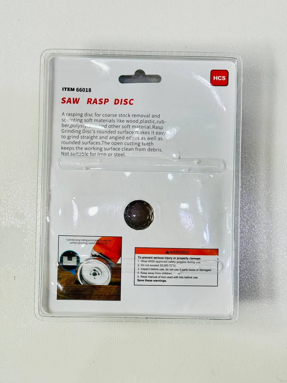دیسک ساینده ابزار چرخشی حکاکی مدلsaw rasp disc125mm