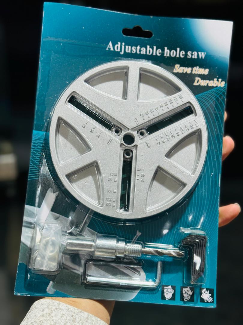 گردبر قابل تنظیم hole saw مدل45-130